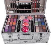 Travel Makeup Box Box of 24 Makeup Brush Sets Private Label Girls Grooming Sets Kids Makeup Toys Set