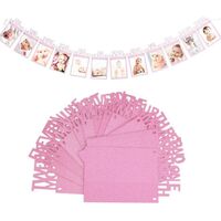 photo wall background banner birthday photo frame baby photo wall background arrangement pull flag