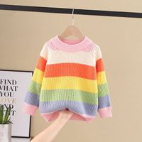 Customized Wholesale Low Price Kids Pullover Knitted Long Sleeve Fashion Collar Kids Turtleneck Sweater