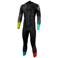 Customize 0.3-5mm Men's SCS/CR Smooth Skin Triathlon Full Sleeve Wetsuit Yamamoto Neoprene Surfing Smooth Skin