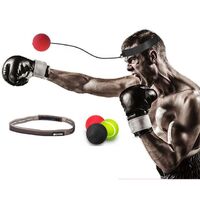 Wholesale gym fitness fight training double end set punch reflex speed boxing ball