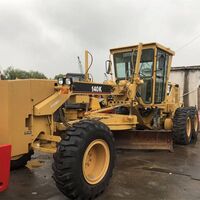 Shanghai hot sale used motor grader cat 140K