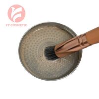 2022 New Makeup Brush Solid Cleaner Soap Sponge Brush Soap Custom Logo Makeup Brush Solid Cleaner