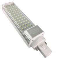 PLL LED bulb 360 degree rotatable base LED horizontal plug light 5W 7W 9W 11W 12W 13W G23 GX23 G24 GX24 4pin 2pin PL LED light