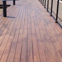 Dark Grey Bamboo Deck Bamboo Board Solid Carbonized Bamboo Flooring