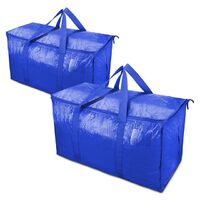 High quality large strong heavy duty plastic moving bags with strong straps NO MOQ