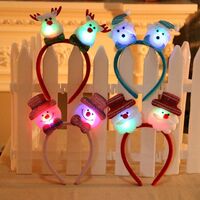 New Design Snowman Shape LED Lamp Head with Children Gift Christmas Decorations