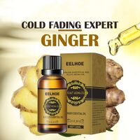 Ginger Slimming Oil Slimming Body Massage Natural Plant Aromatic Oil Ginger Berry Drainage Essential Oil 10ml 30ml