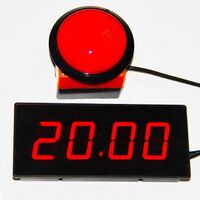 Online Wholesale Large Led Garage Countdown Clock Digital Minutes Next Day Count, Countdown Remote Control, Button Control