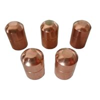 16D copper alloy tip welding electrode cap