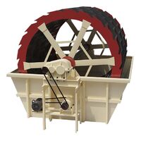 JXSC factory high quality quarry cleaning plant silica sand 2 wheel washer screw machine for sale at low price