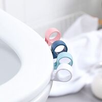 Plastic seat cover lift handle transparent toilet seat lifter avoid touch handle toilet lid lifter wholesale