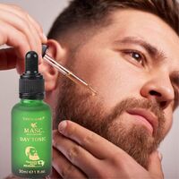 Custom Logo Growth Beard Oil Men Enhancerbeard Beard Regrowth Oil