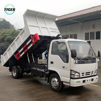 New low price Japanese dump truck 130hp 4X2 dump truck