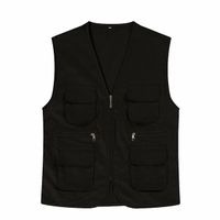 Zipper Work Supermarket Promotional Vest