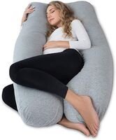 U Shaped Pregnancy Pillow- Full Pregnancy Pillow- Maternity Body Pillow- For side sleeping and back pain relief