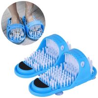 Magic Foot Scrubber Foot Cleaner Washing Brush For Shower Floor Spa Massage, Slipper For Exfoliating Clean Foot 1 Pair