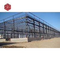 High-quality metal frame structure prefabricated warehouse light steel structure workshop