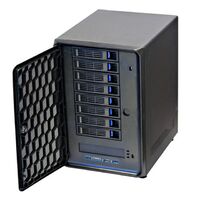 hot swap NAS storage server server chassis rack mount 8 bays sas storage