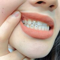 18k gold other teeth gemstone accessories led kit machine teeth bar teeth price whitening gel teeth fine jewelry earrings bracelet gems