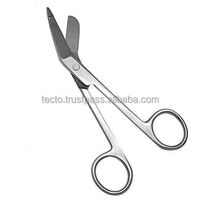 Lister Bandage Scissors 5.5" Stainless Steel Sharp Blade (Polished/Satin) Finished Surgical Nurse Scissors