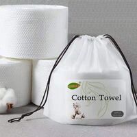 Cotton towel roll disposable cotton non-woven fabric cleanser dry and soft disposable cotton facial tissue