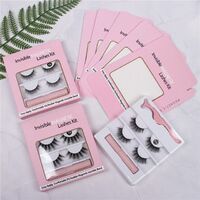 Invisible Magnetic Eyelashes False Eyelashes Set with Magnetic Eyelashes Private Label Natural Look Invisible Magnetic Eyelashes