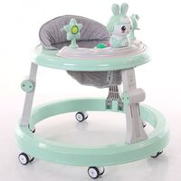 Newest Design Cheap Baby Walker Learn to Walk/Baby Walker with Music and Toys/Round Model Rabbit Folding Baby Walker