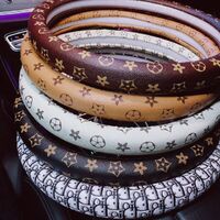 Top Fashion Luxury Seasons Tasteless Universal Size 15"/38cm Car Steering Wheel Cover Breathable