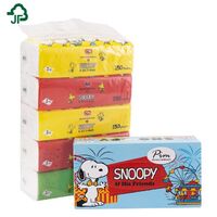 Factory direct sale OEM 2ply cheap soft promo rectangular cube box facial tissue