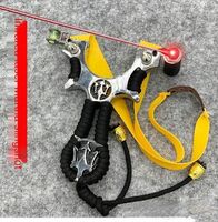 New laser slingshot high precision outdoor fast pressure precision infrared slingshot shooting hunting slingshot