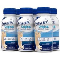 2021 Sales of Ensure Original Vanilla Nutrition Powder, 400g Can, Ensure Original Nutrition 8 fl oz 30 Packets, 237 ml