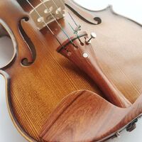 Factory price mahogany accessories solid violin with case and bow