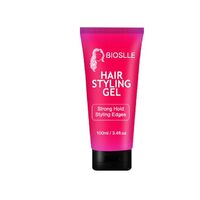 BIOSLLE Private Label Women Afro Ultra Sticky 4C Curly Hair Styling Gel for Baby Hair Ends 4C