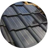 Best Solar Roof Tile Manufacturer Best Quality Solar Roof Tile BIPV Solar Tile Roof