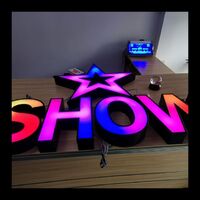 Waterproof luminous advertising shop led luminous sign shop colorful eye-catching front luminous led letter sign