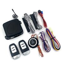 One-way car security alarm system