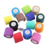 Non Woven Self Adhesive Blue Viscous Elastic Bandage Crepe Elastic Adhesive Pet Sports Bandage