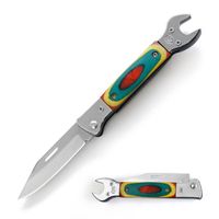 New multifunctional folding knife tool for outdoor survival