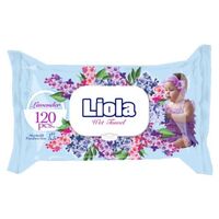 Liola Lavender Baby Wipes 120 Count 15*18cm - 35gsm