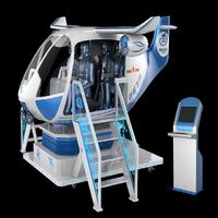 JMDM 360 Degree 9D Amusement Park Products Four Seat Helicopter VR Simulator for Amusement Parks and Shopping Malls