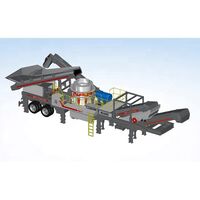 Factory Hot Selling Mobile Jaw Crusher 80t/h Mobile Diesel Crusher