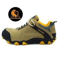 Oil Resistant Non-Slip Cementitious Construction Rubber Sole CE Certified Steel Toe Fashion Suede Safety Shoes Sports