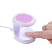 Quick Dry LED/UV Phototherapy Lamp Mini Portable USB Egg Nail Lamp