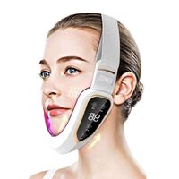 Face LifterLED Photon TherapyFacial Slimming Vibrating MassagerDouble ChinV Shape Lifting Facial Tool