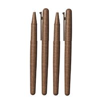 2021 Stationery 0.5mm Gel Pen Made of Coffee Bioplastic Custom Logo Accept Wholesale