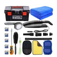 Hot sale car wash kit microfiber cloth towel brush cleaning car wash machine car wash kit