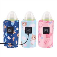 Portable USB 5V Outdoor Electric Baby Bottle Heater Smart Thermostat Baby Bottle Heater