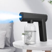 Blue light atomizer spray automatic spray portable nano spray gun spray negative ion nano disinfection