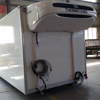 New design ckd insulated box truck body